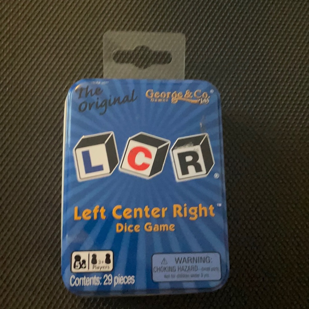 Game : left right center NEW